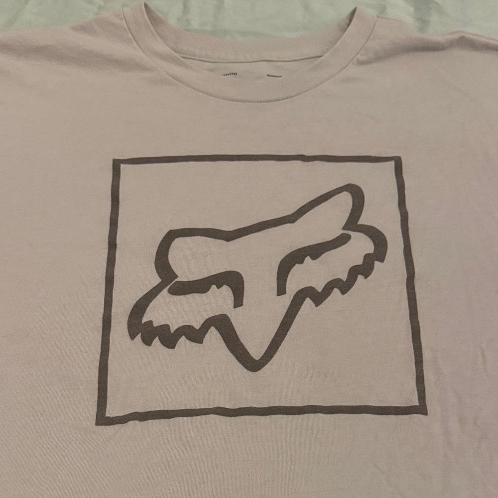 Fox Racing Gray Logo Tee - Picture 2 of 7